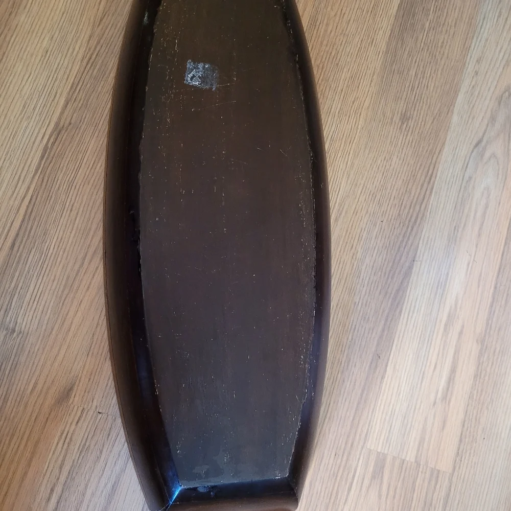 Pottery barn long wood tray